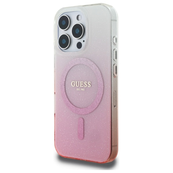 Guess Glitter Gradient MagSafe Case