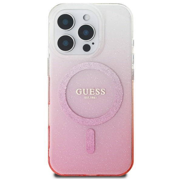 Guess Glitter Gradient MagSafe Case