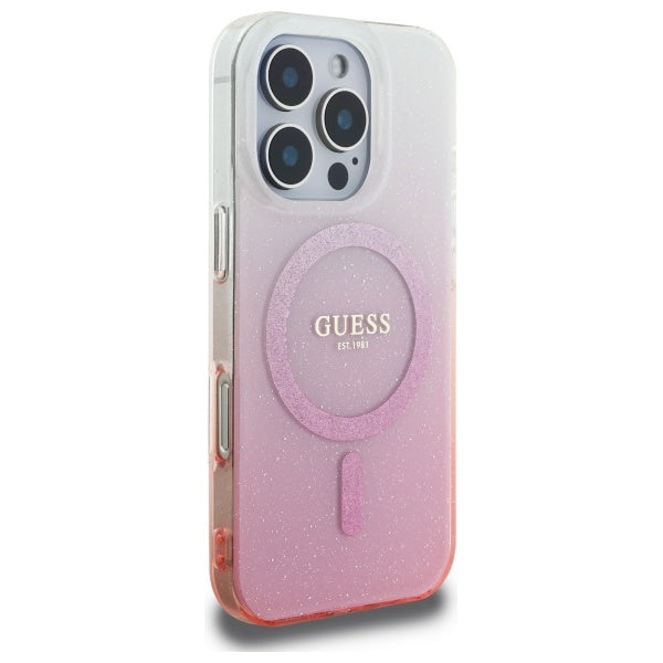 Guess Glitter Gradient MagSafe Case