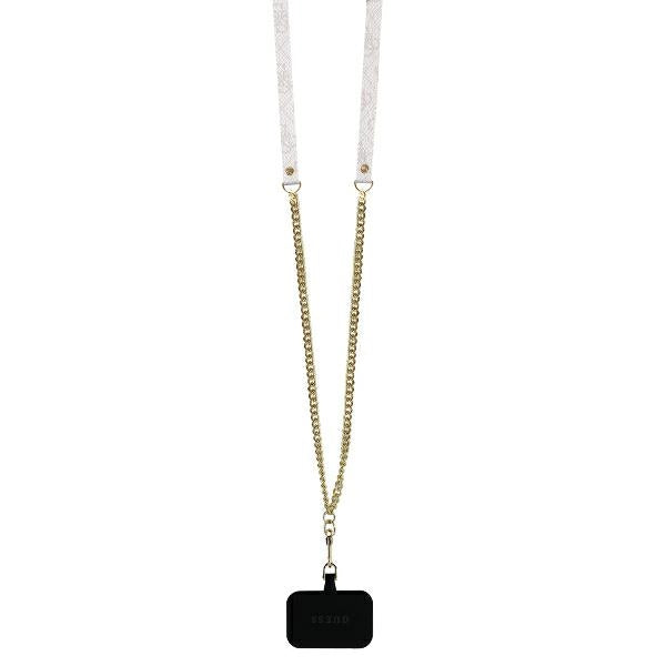 Guess 4G Triangle Strass Case inkl. Kette