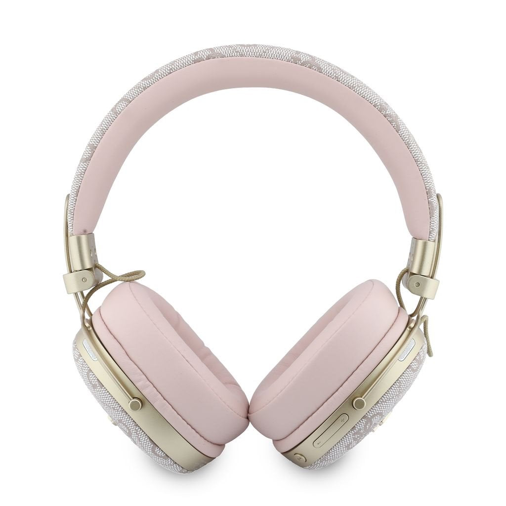 Guess 4G Metal Logo Max Headphones - Over Ear Bluetooth Kopfhörer rosa