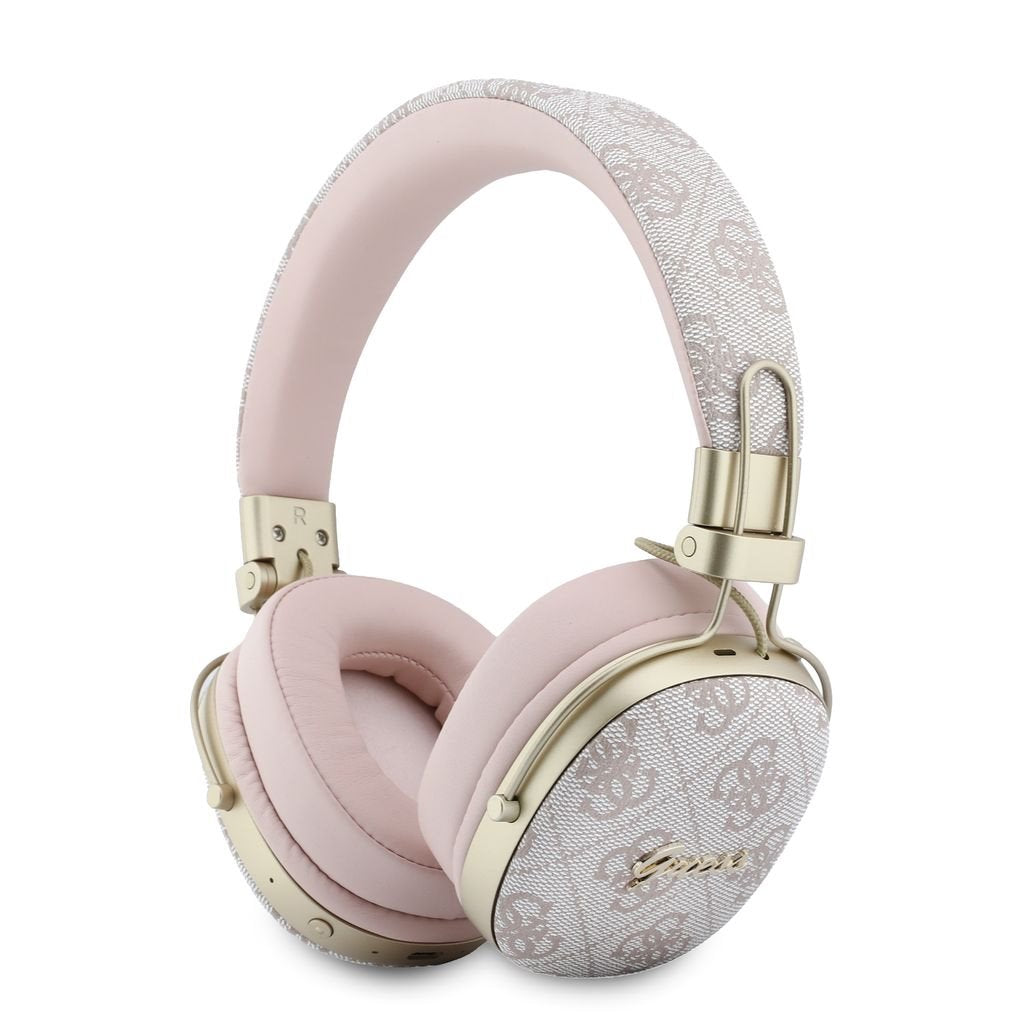 Guess 4G Metal Logo Max Headphones - Over Ear Bluetooth Kopfhörer rosa