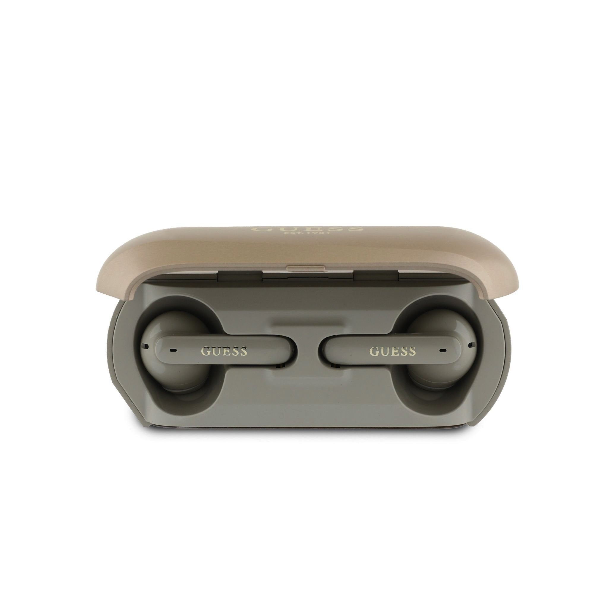 Guess Elongated Metallic TWS - In Ear Bluetooth Kopfhörer (mit Akkuanzeige)