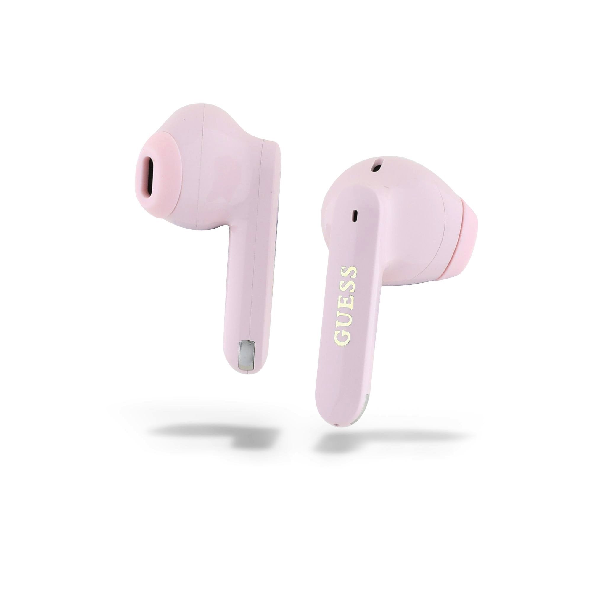 Guess Elongated Metallic TWS - In Ear Bluetooth Kopfhörer (mit Akkuanzeige)