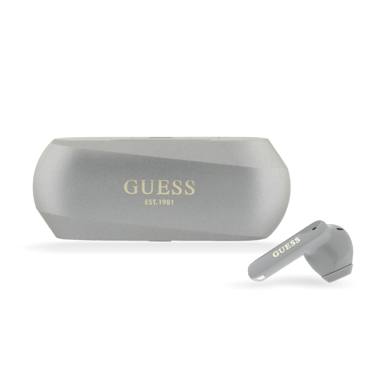 Guess Elongated Metallic TWS - In Ear Bluetooth Kopfhörer (mit Akkuanzeige)
