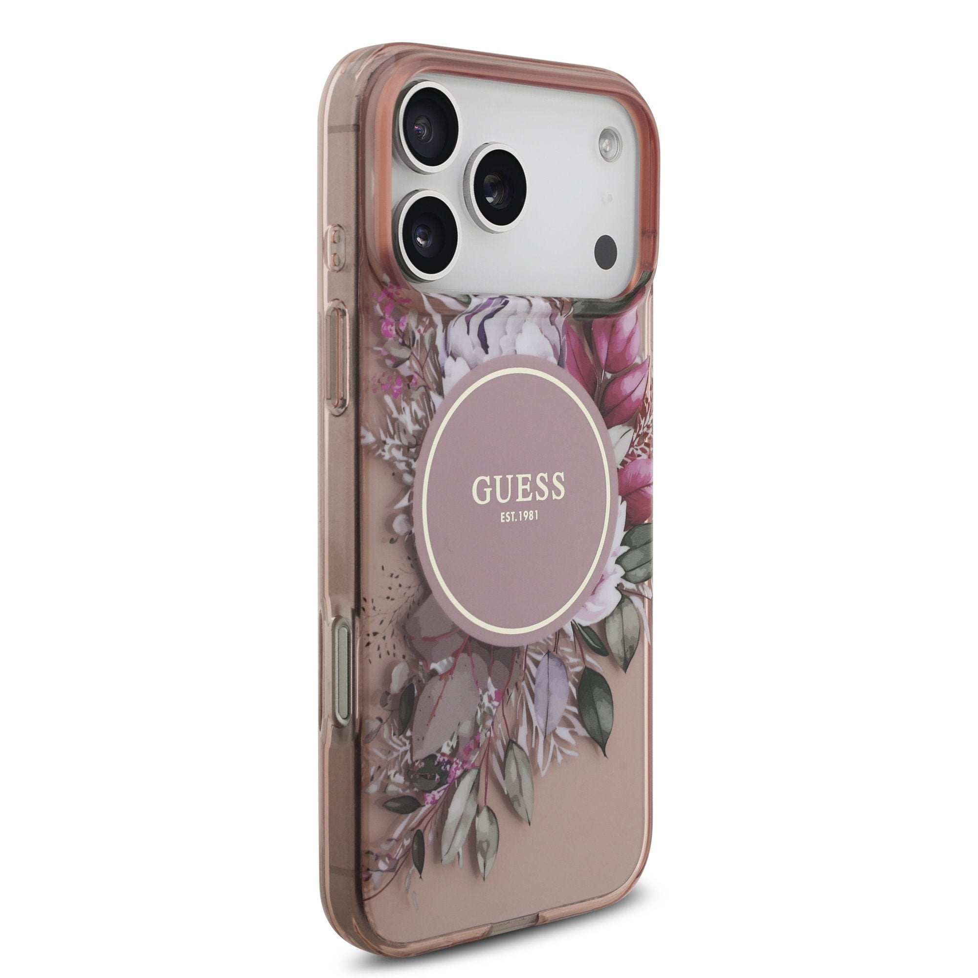 Guess Bouquet Flowers MagSafe Case inkl. Kette