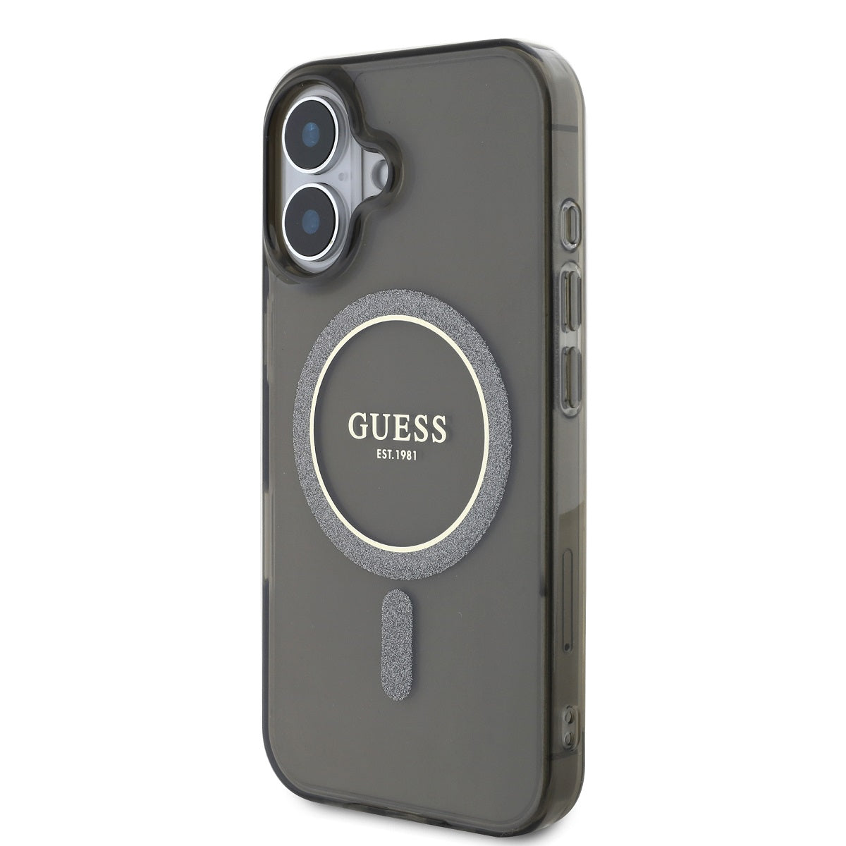 Guess Glitter Ring MagSafe Case
