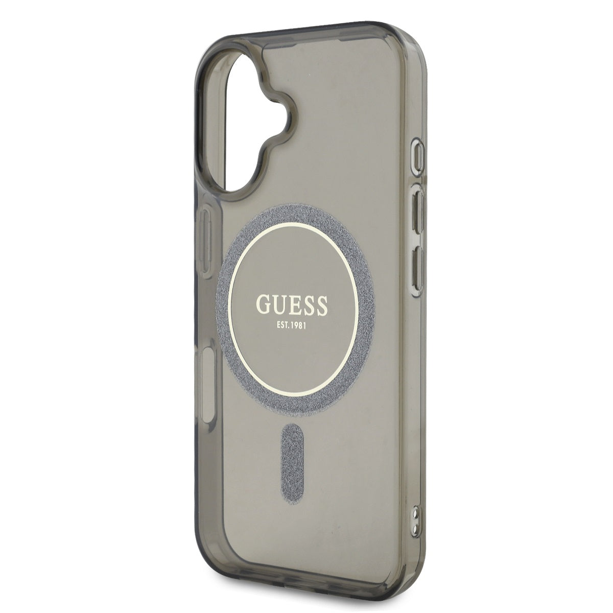 Guess Glitter Ring MagSafe Case
