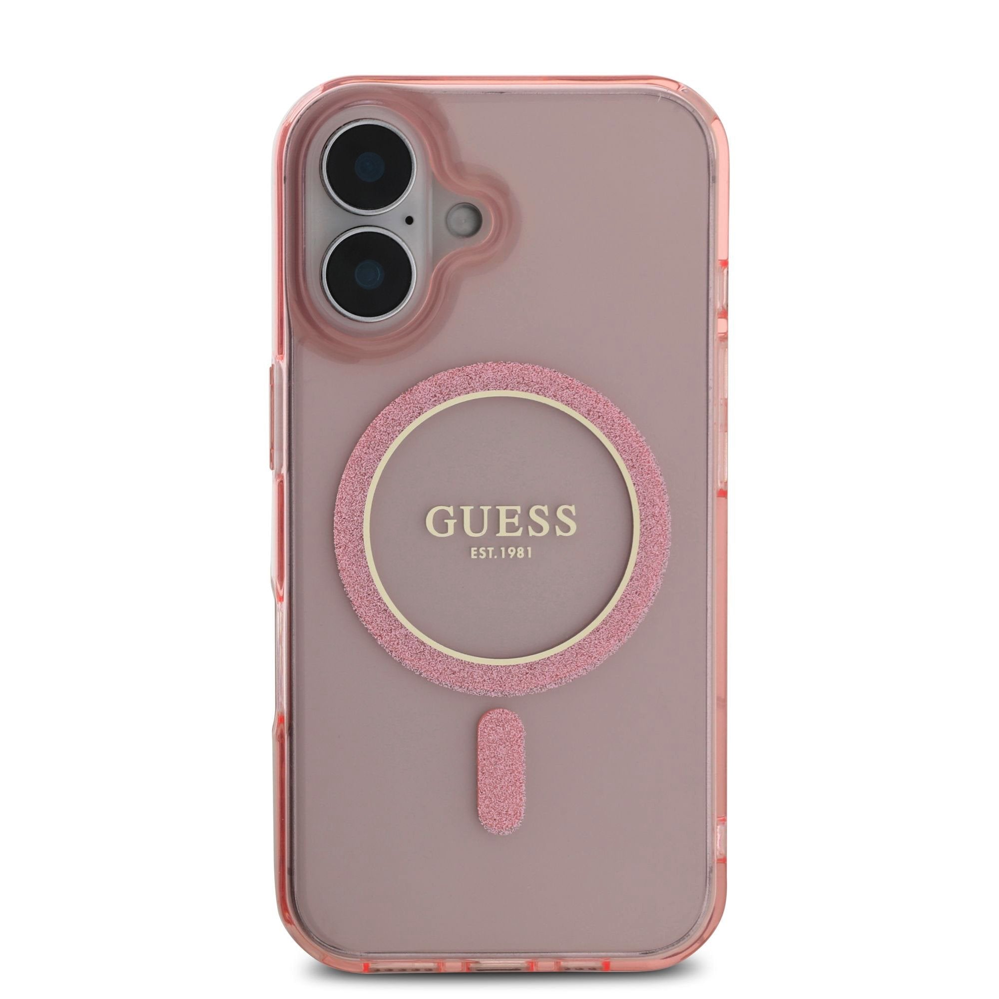 Guess Glitter Ring MagSafe Case