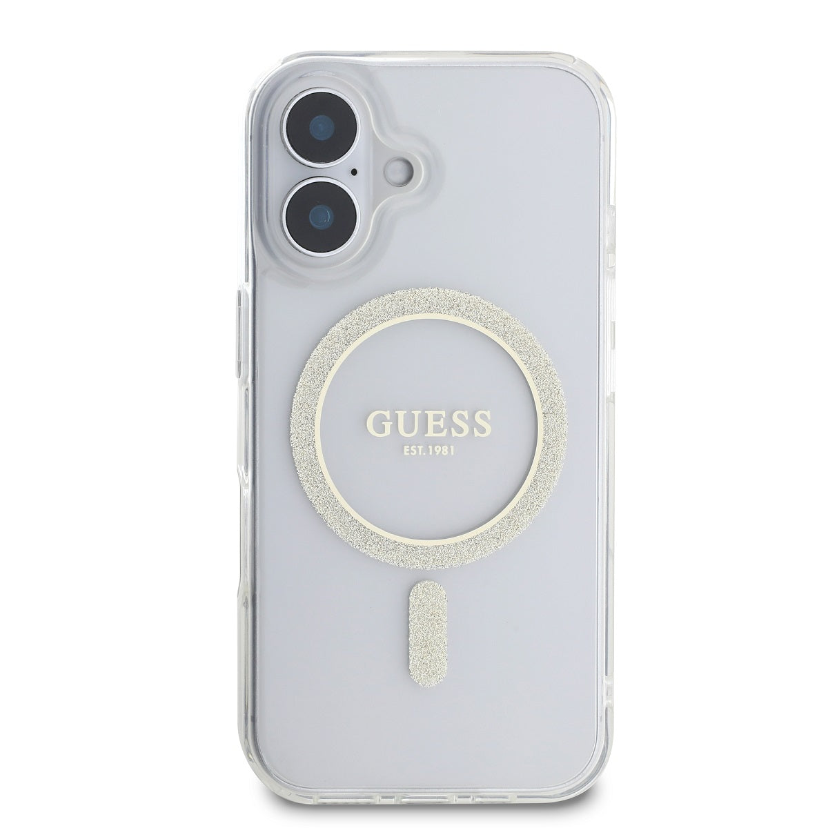 Guess Glitter Ring MagSafe Case