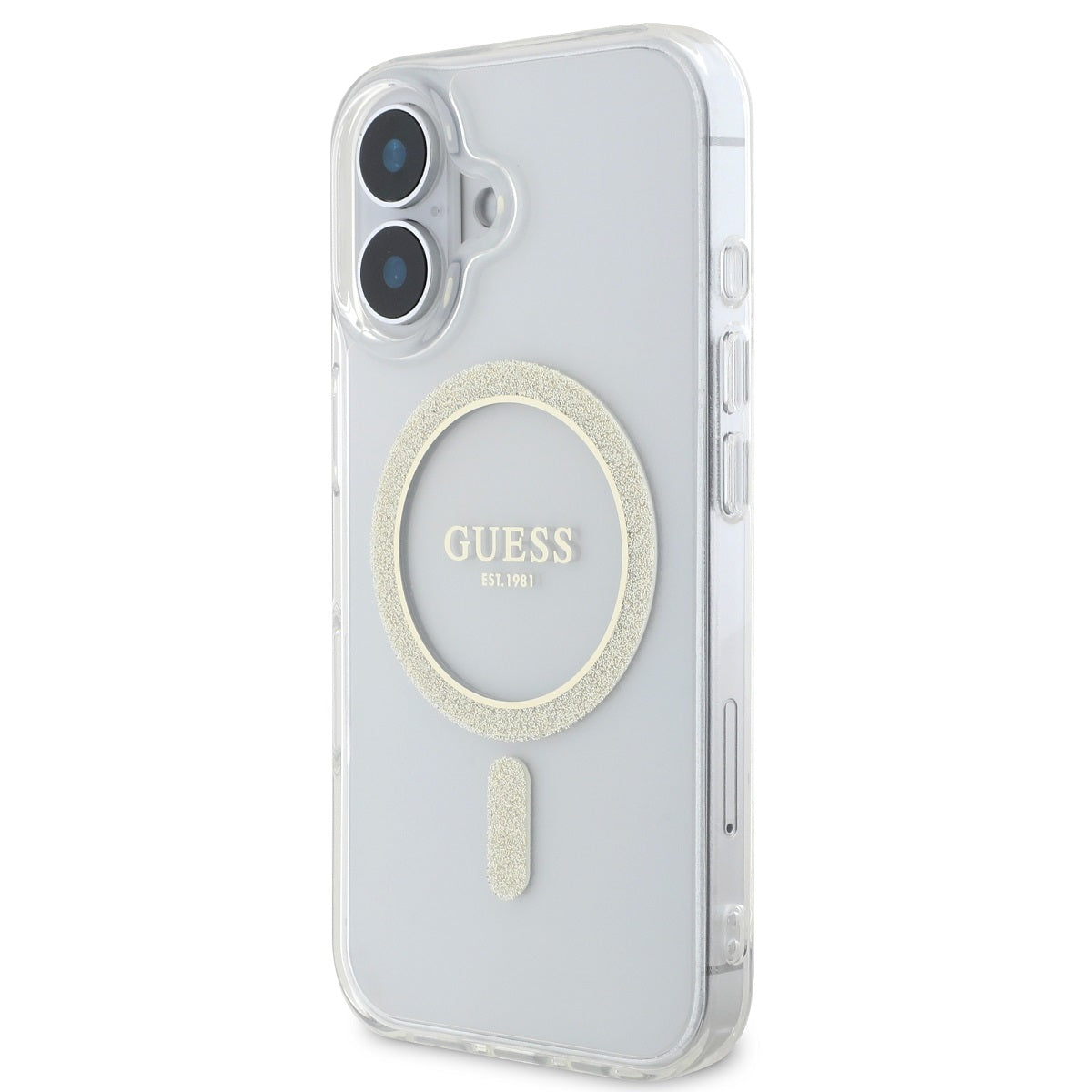 Guess Glitter Ring MagSafe Case