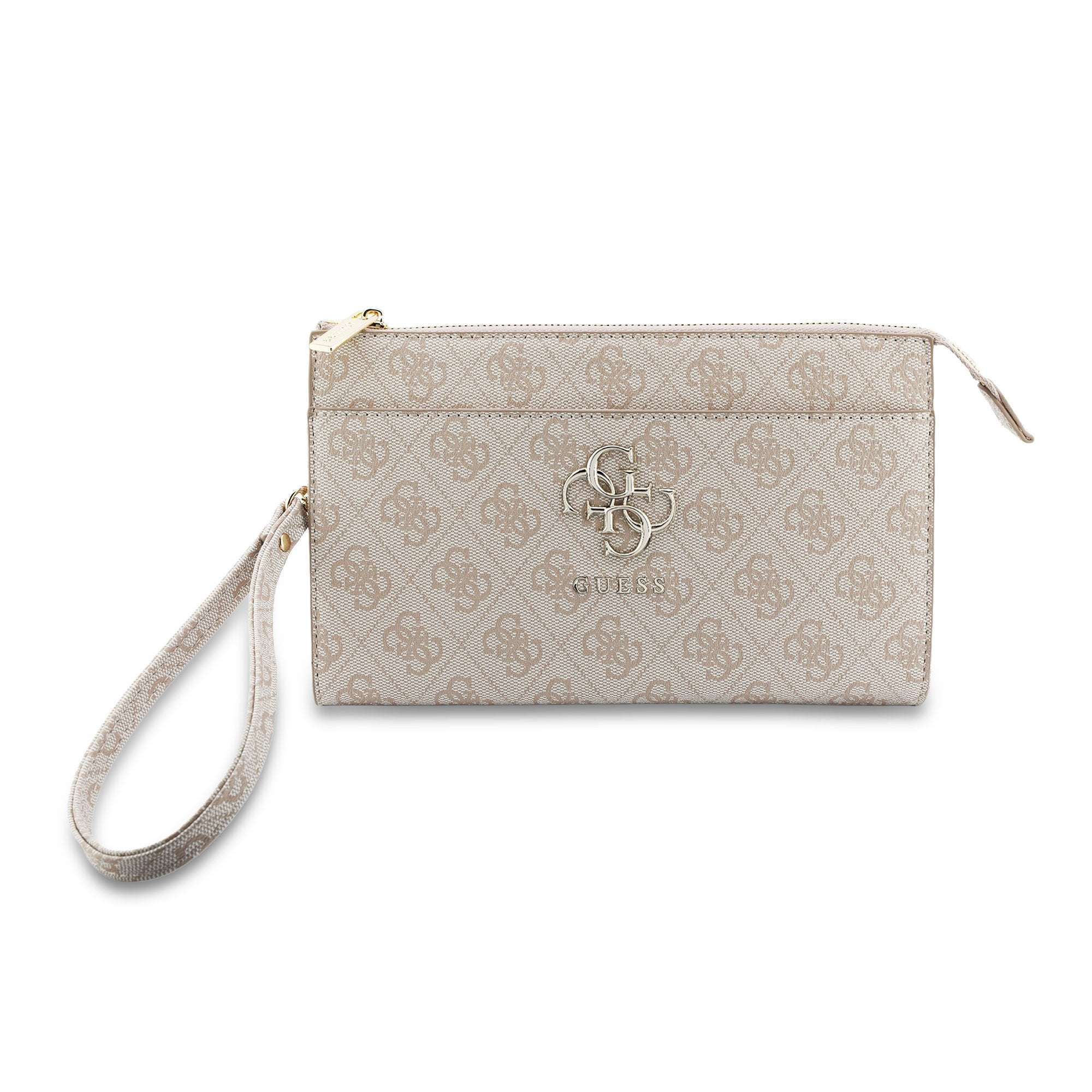 Guess Clutch 4G Big Metal Umhängetasche Rosa