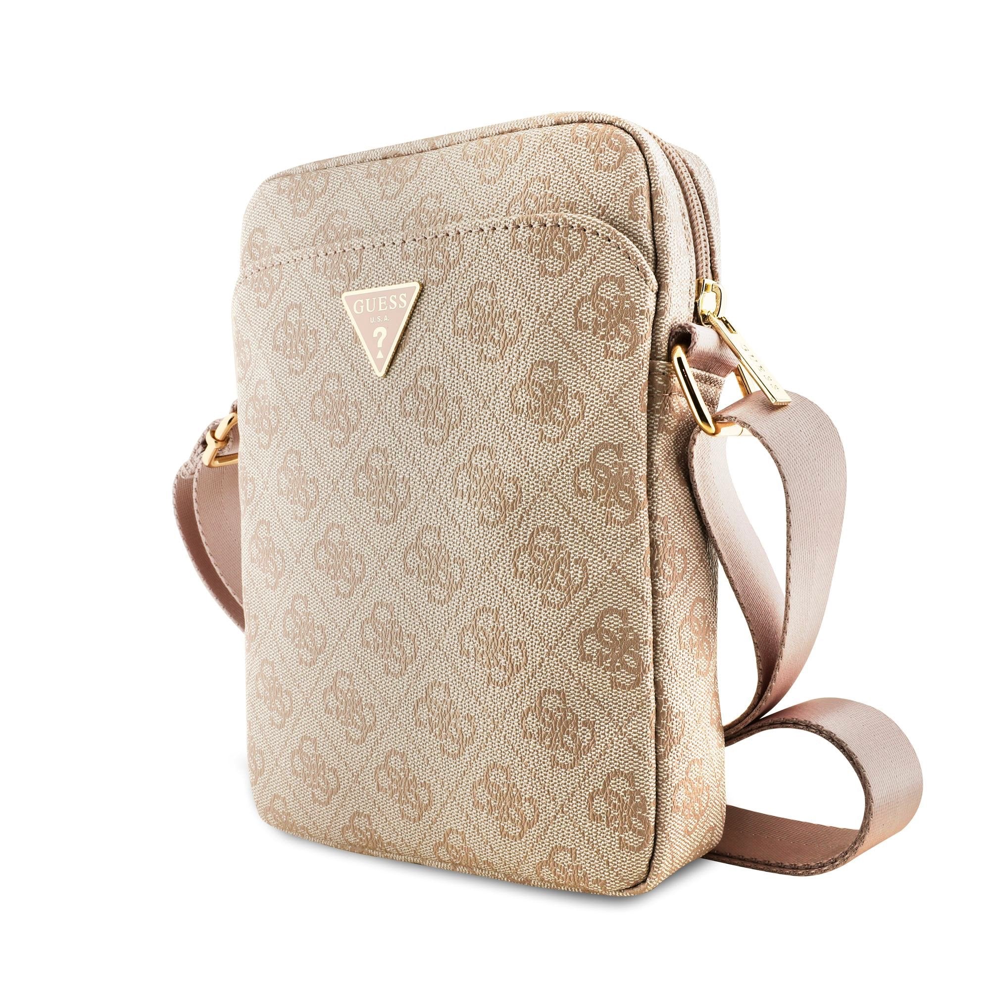 Guess 4G Triangle Logo Umhängetasche 8 Zoll