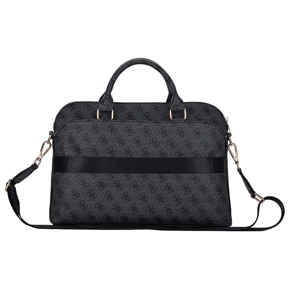 Guess Grained Triangle Logo Laptoptasche Macbook 15/16 Zoll