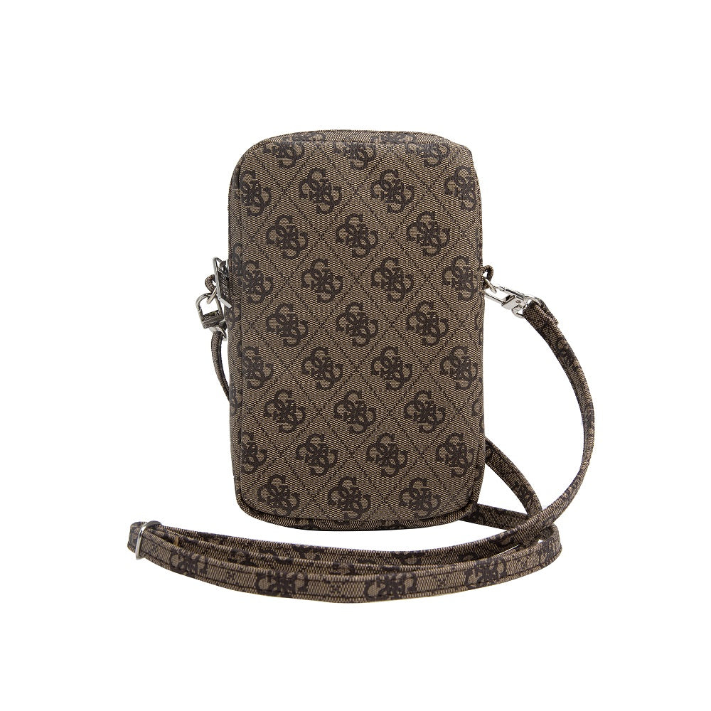 Guess Triangle Zipper Umhängetasche - Handytasche 7 Zoll