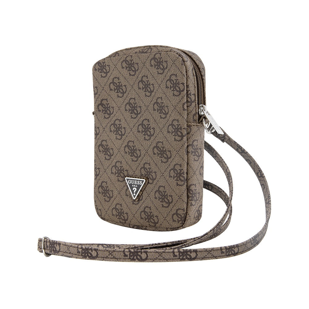 Guess Triangle Zipper Umhängetasche - Handytasche 7 Zoll