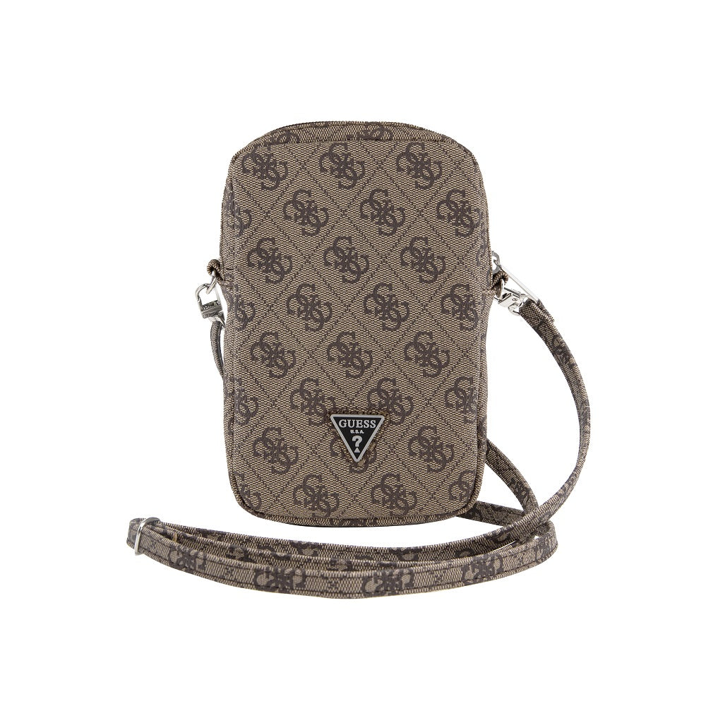 Guess Triangle Zipper Umhängetasche - Handytasche 7 Zoll