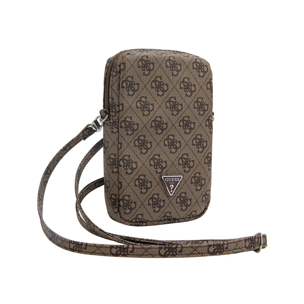 Guess Triangle Zipper Umhängetasche - Handytasche 7 Zoll