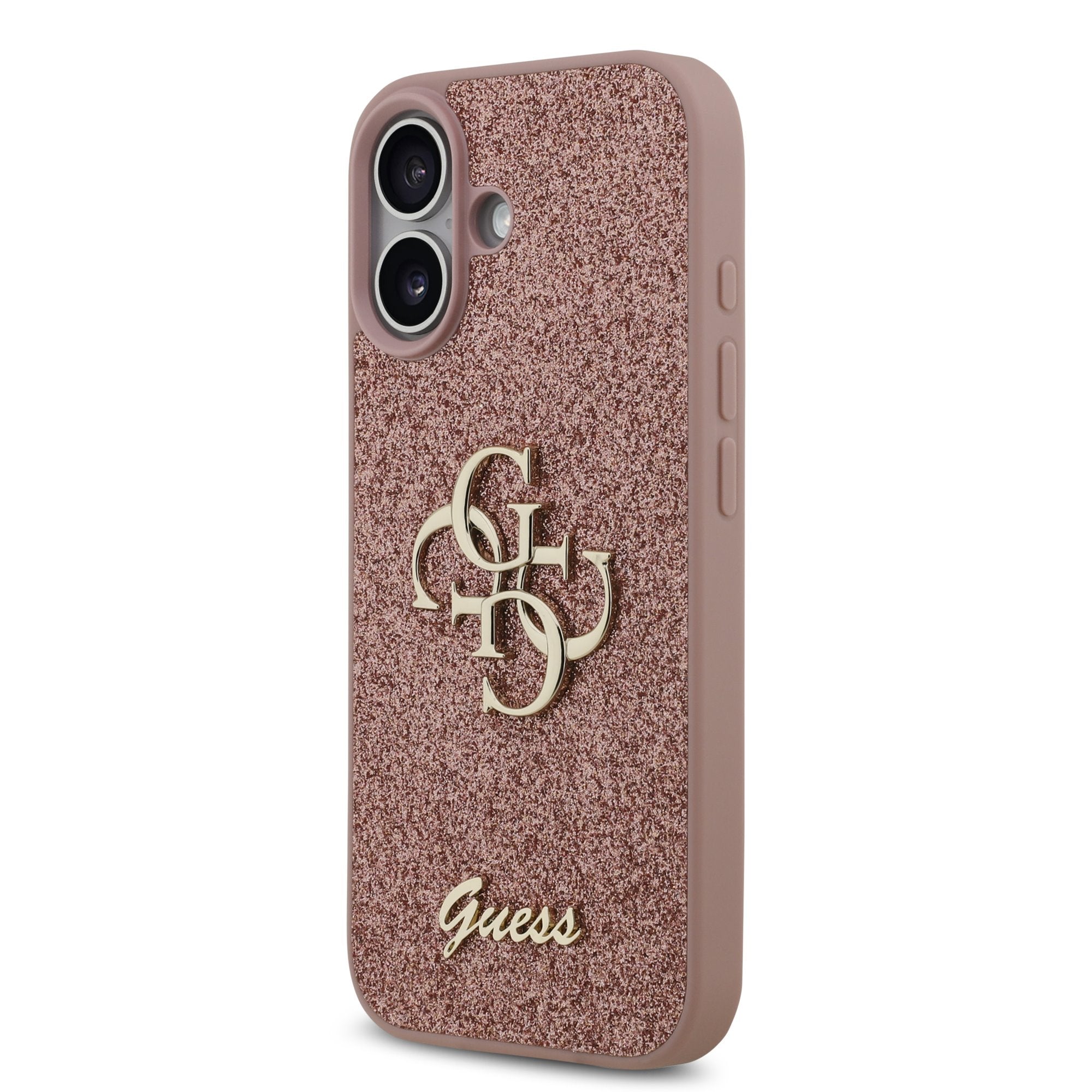 Guess Glitter Script Big 4G Case