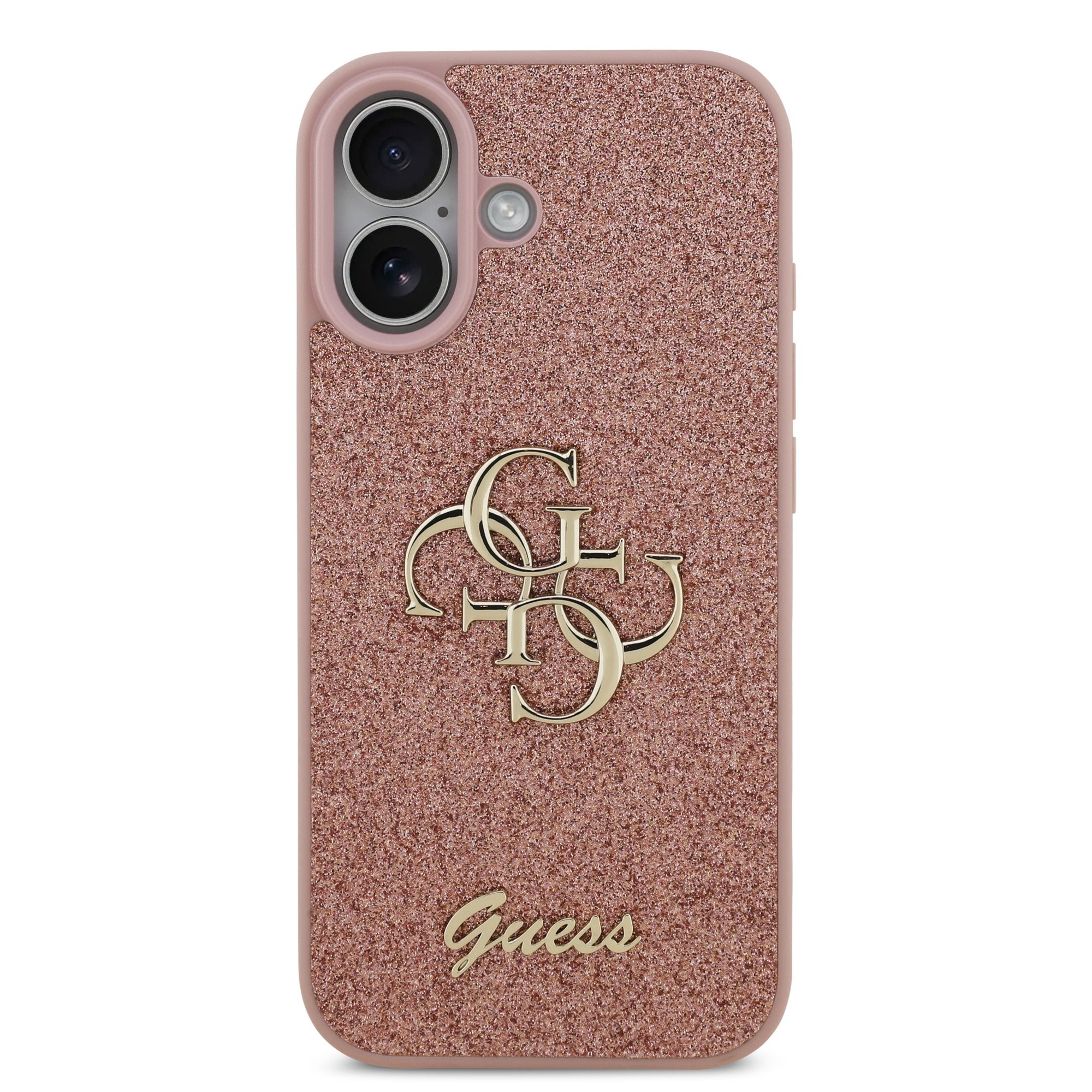 Guess Glitter Script Big 4G Case