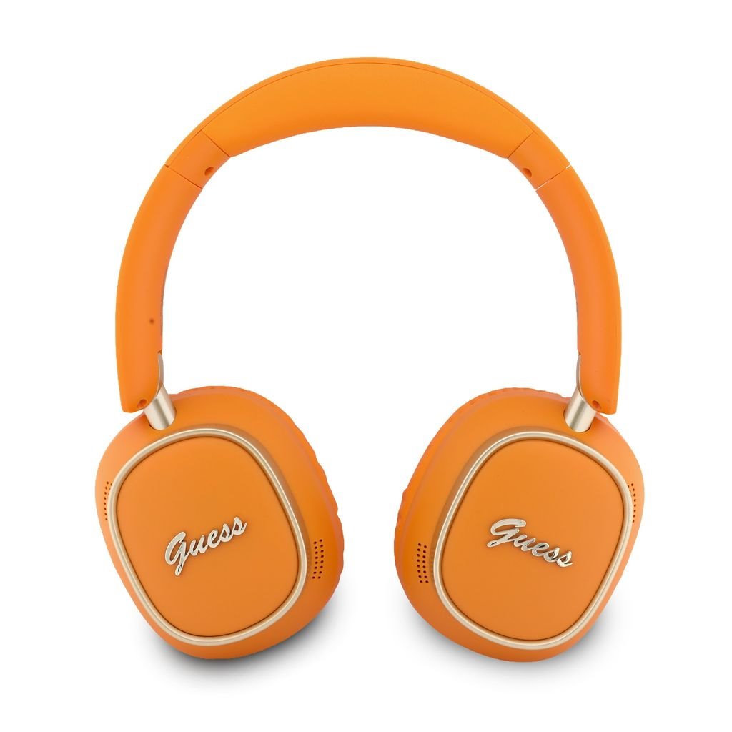 Guess Metal Logo Max Headphones - Over Ear Bluetooth Kopfhörer Orange