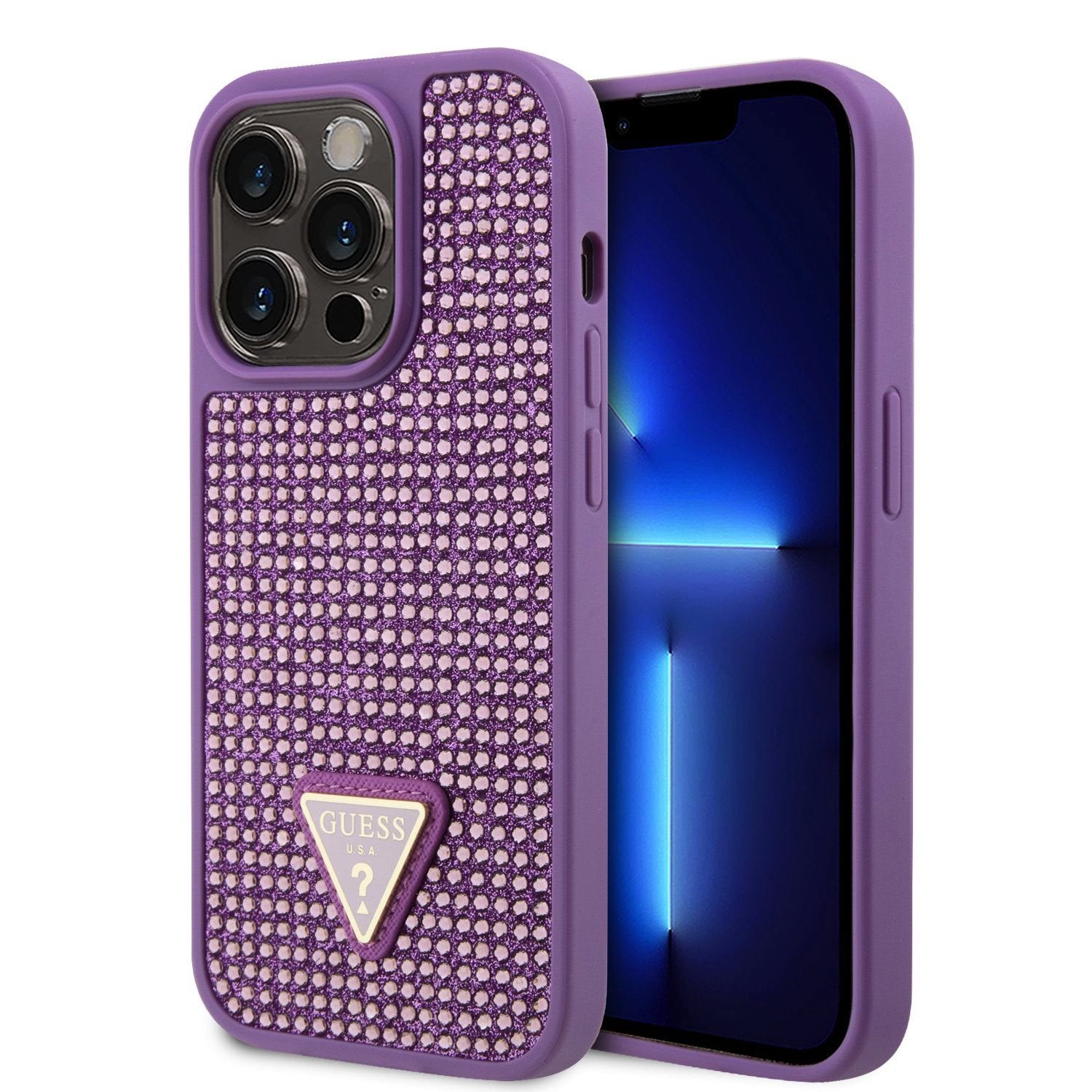 Guess Rhinestones Triangle Case