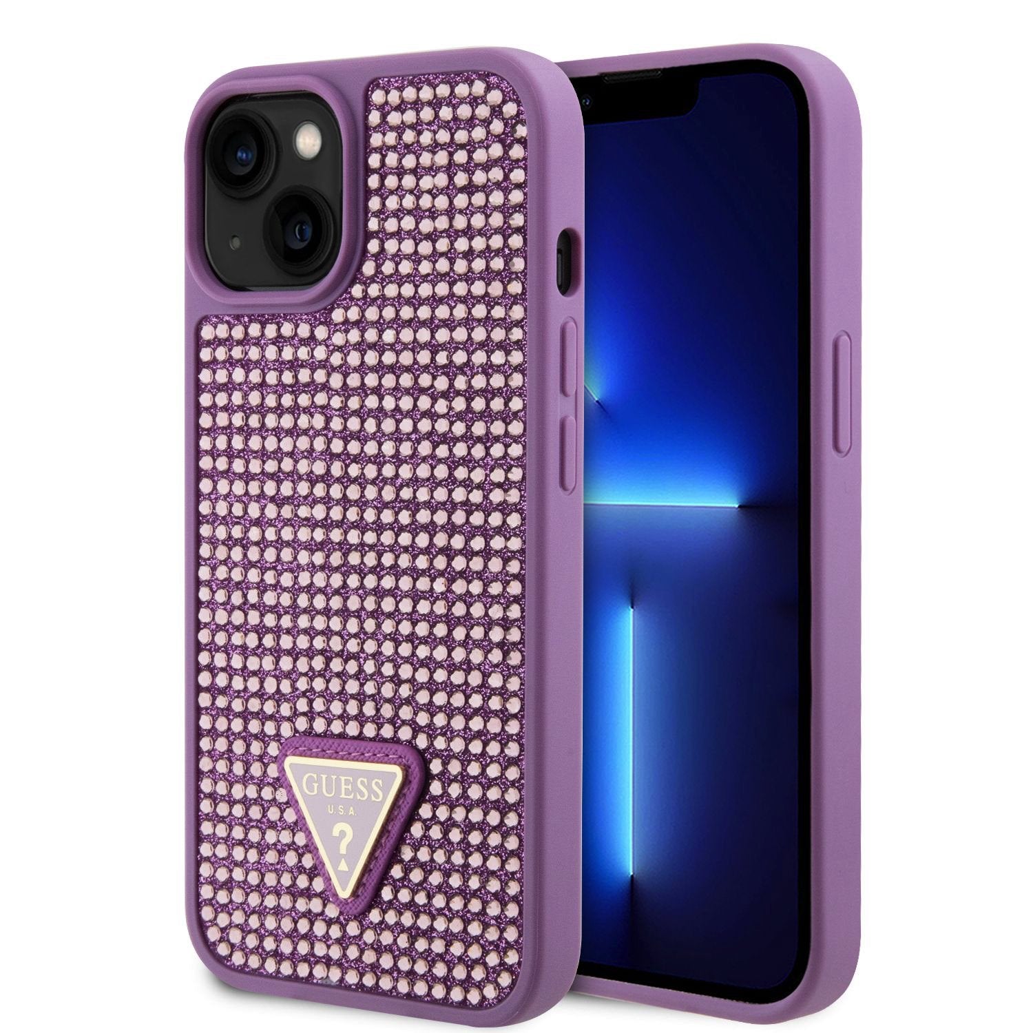 Guess Rhinestones Triangle Case