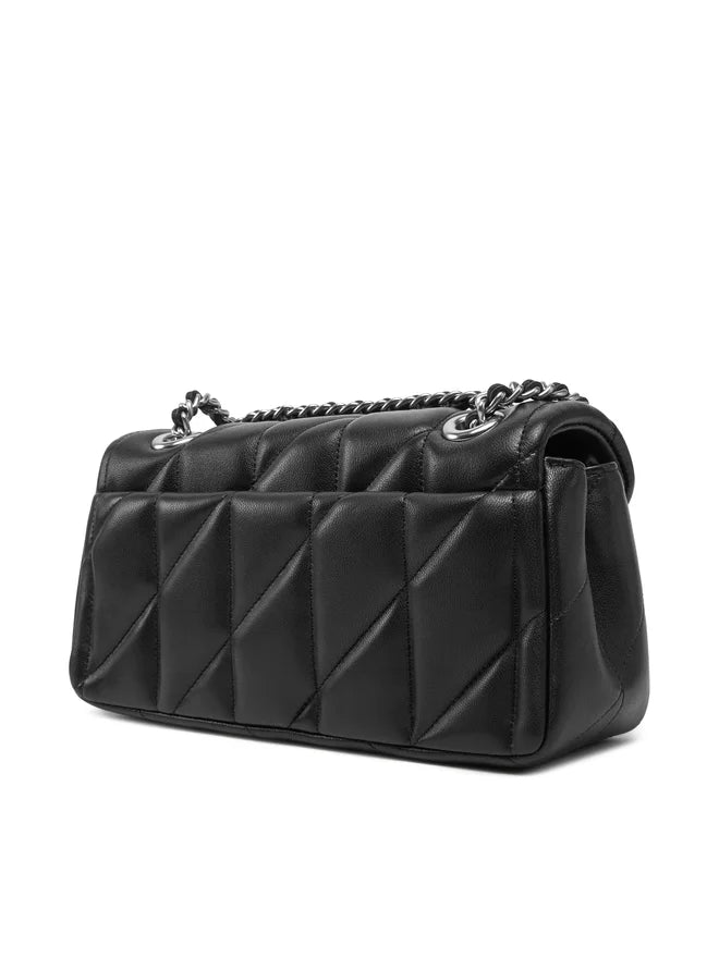 Coach Tabby 20 Schultertasche Nappaleder schwarz