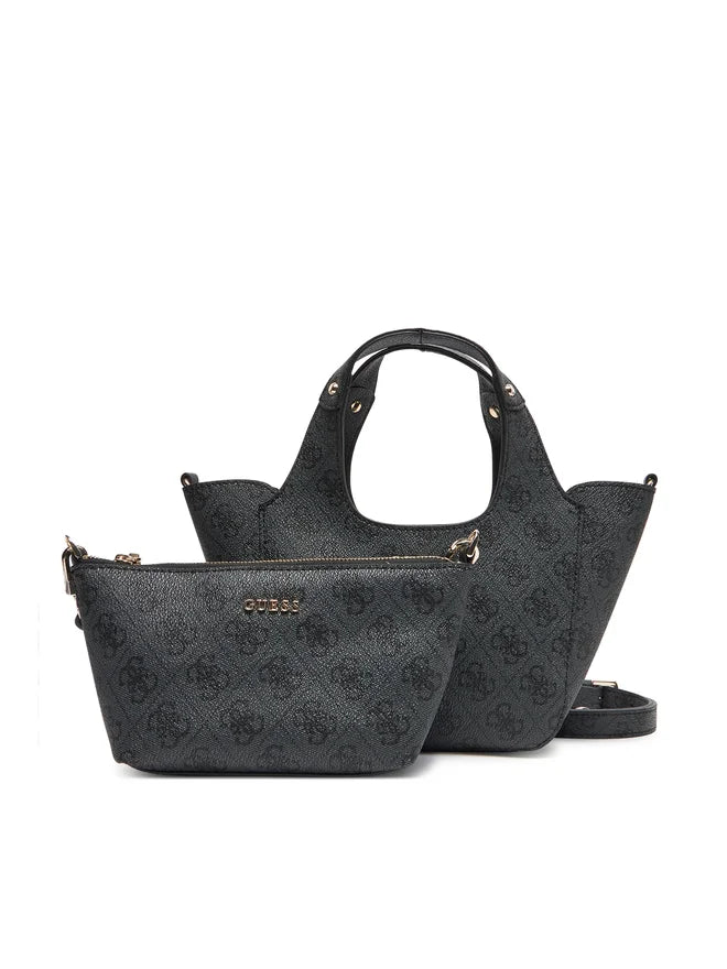 Guess Calista 2 in 1 Mini Handtasche Grau