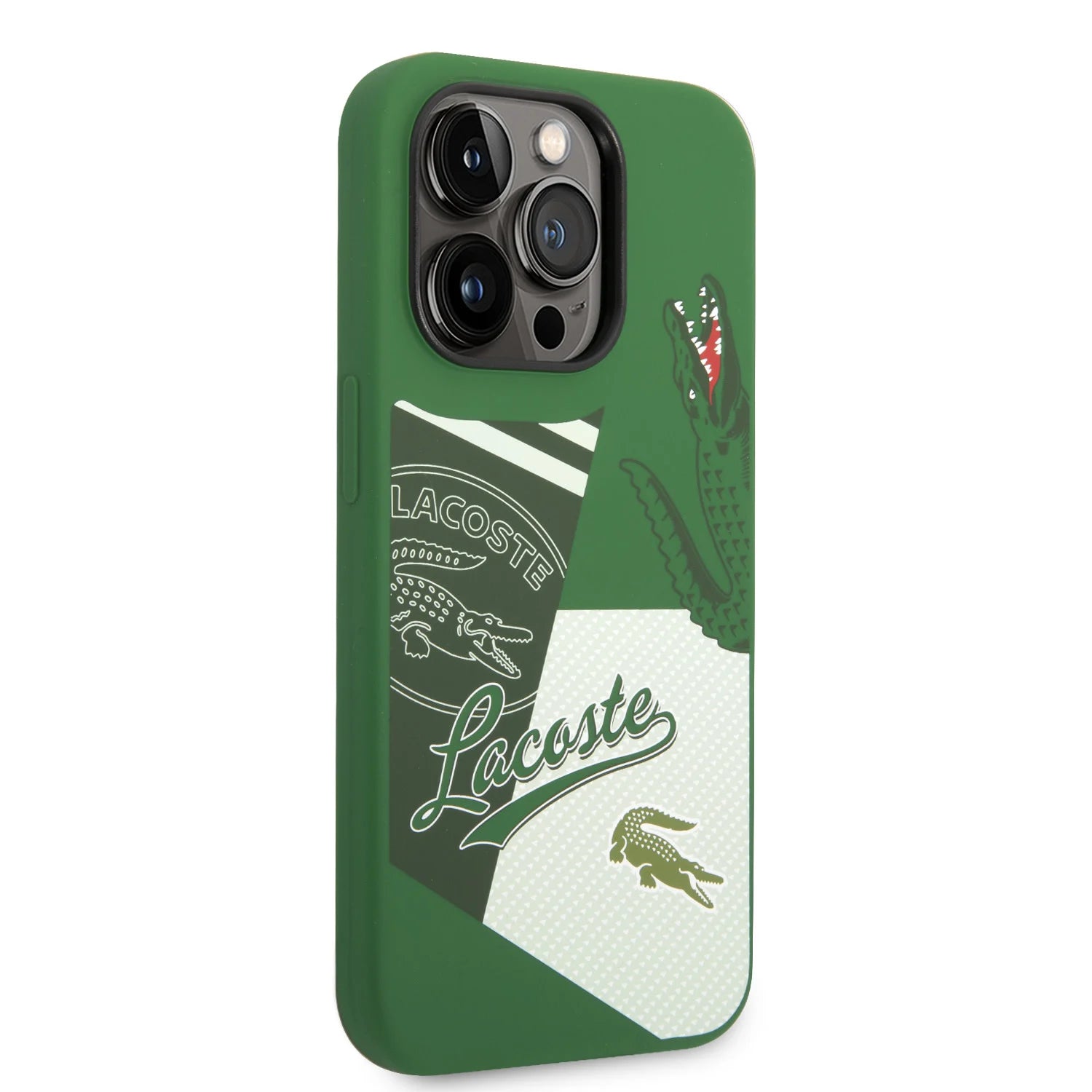 Lacoste Liquid Silicone Patchwork Case