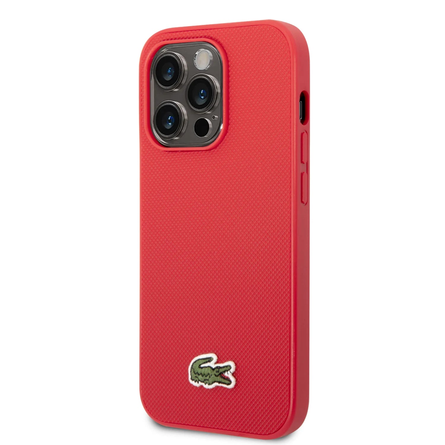 Lacoste Iconic Petit Pique Woven Logo Case