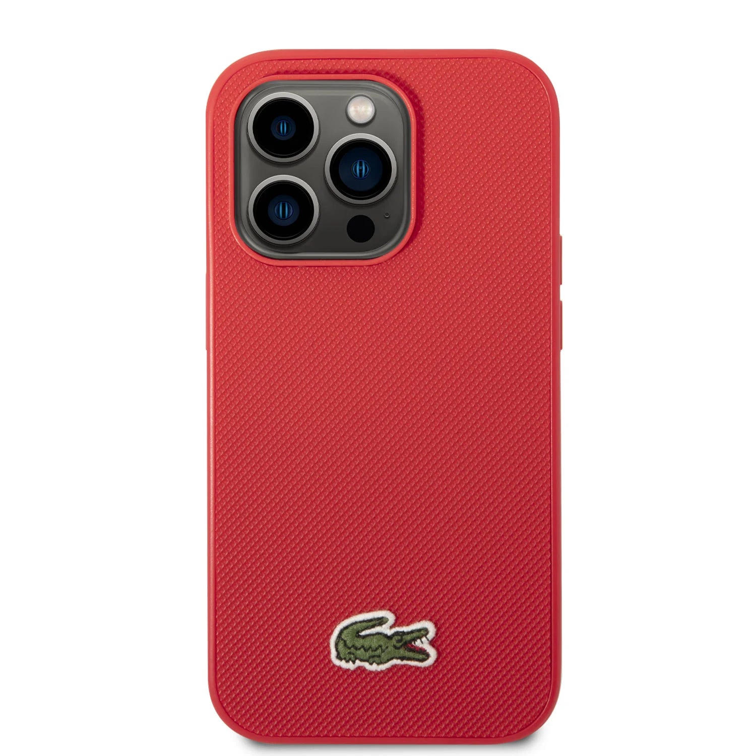 Lacoste Iconic Petit Pique Woven Logo Case