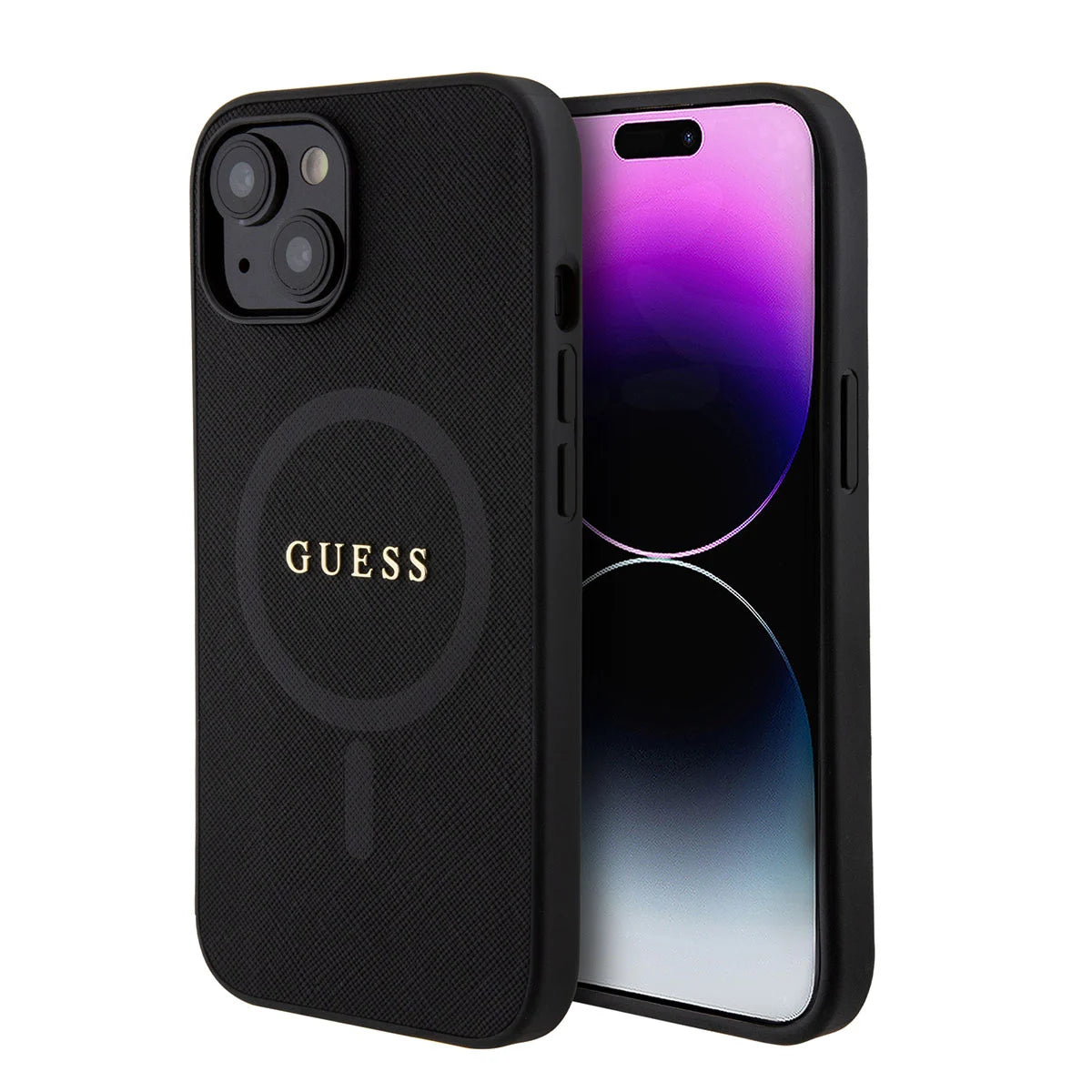 Guess Saffiano MagSafe Case inkl. MagSafe Powerbank 5000mAh