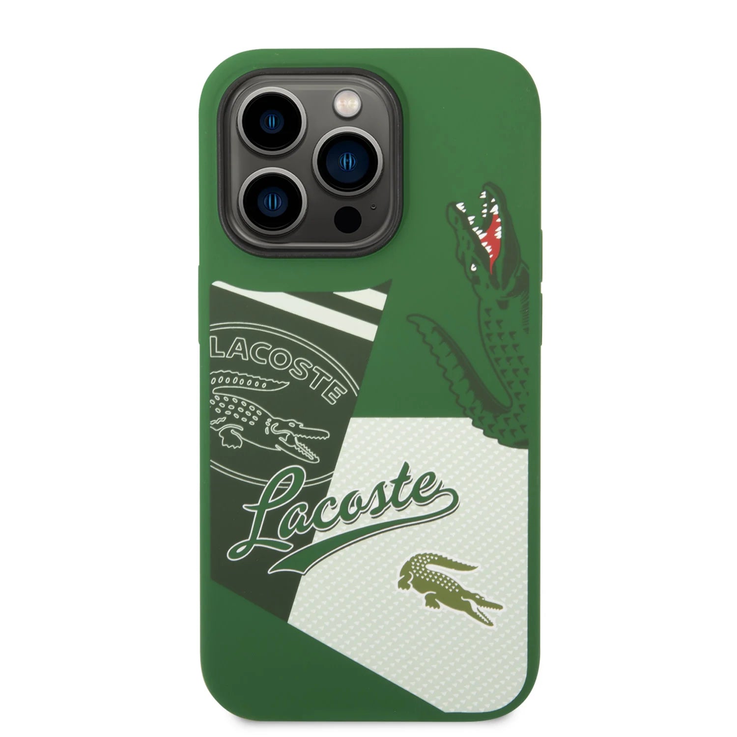 Lacoste Liquid Silicone Patchwork Case