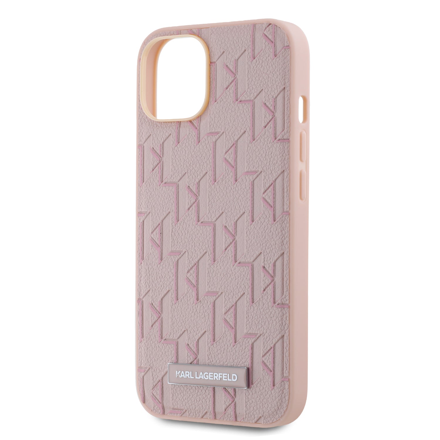 Karl Lagerfeld Monogram Metal Logo MagSafe Case