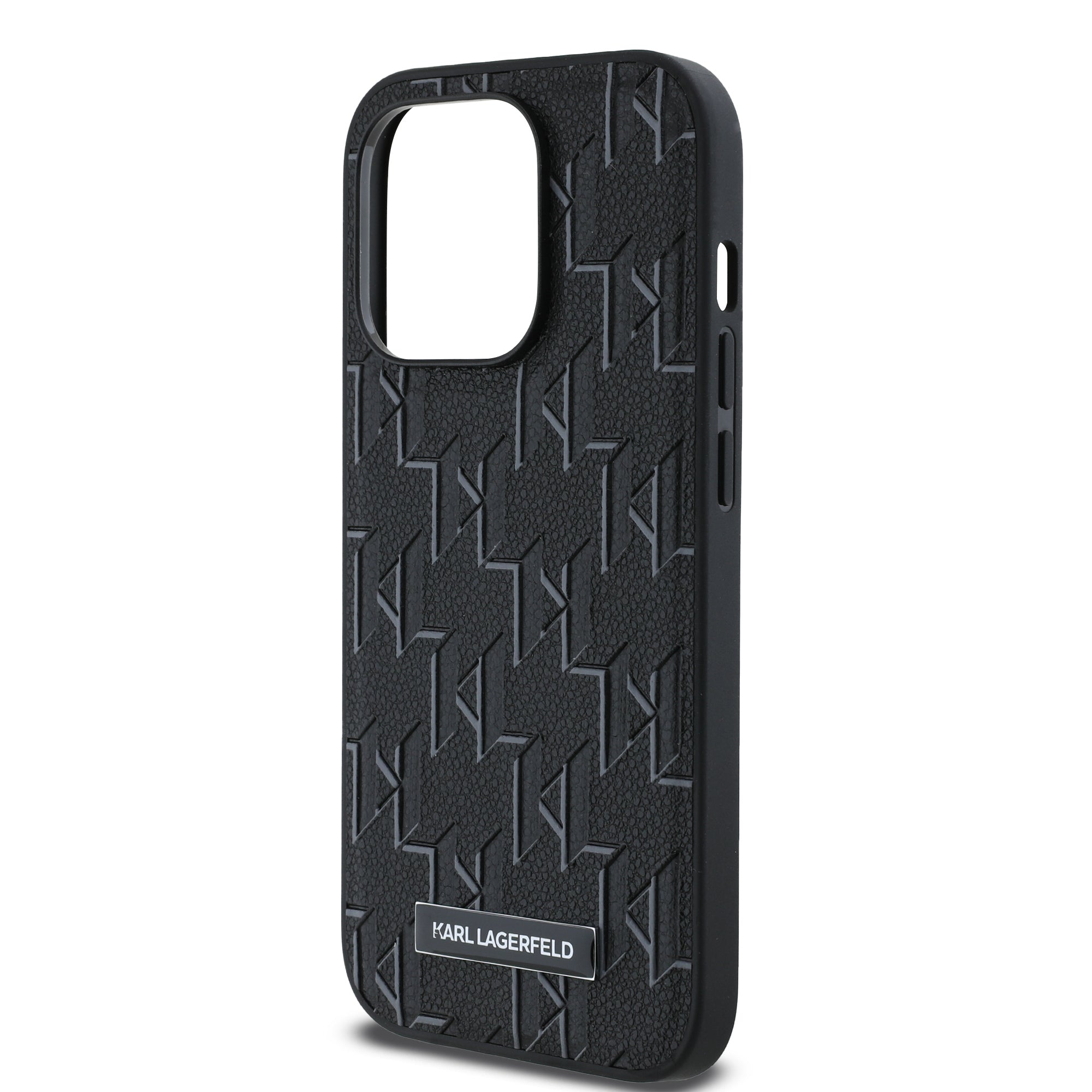 Karl Lagerfeld Monogram Metal Logo MagSafe Case