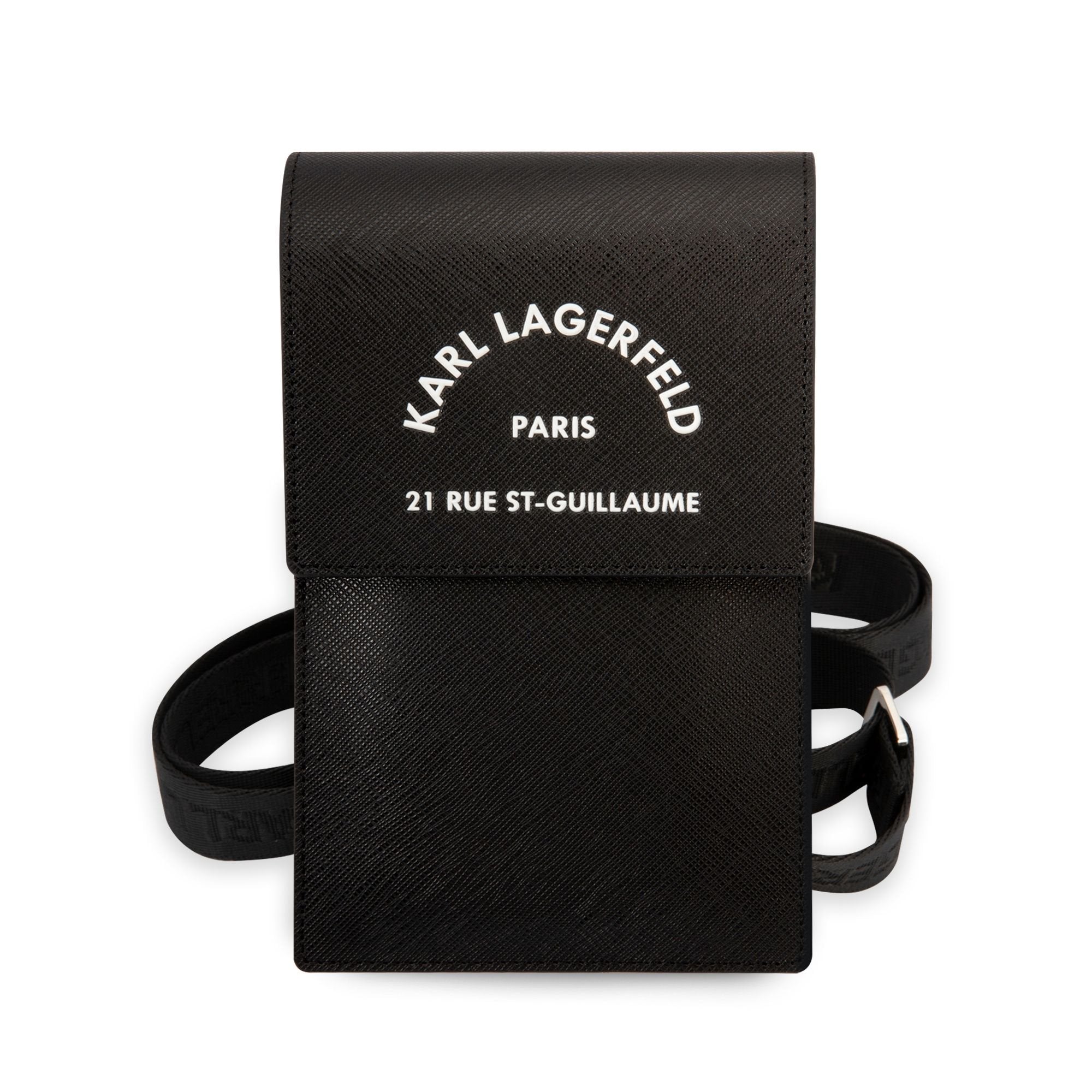 Karl Lagerfeld Embossed Umhängetasche Handytasche