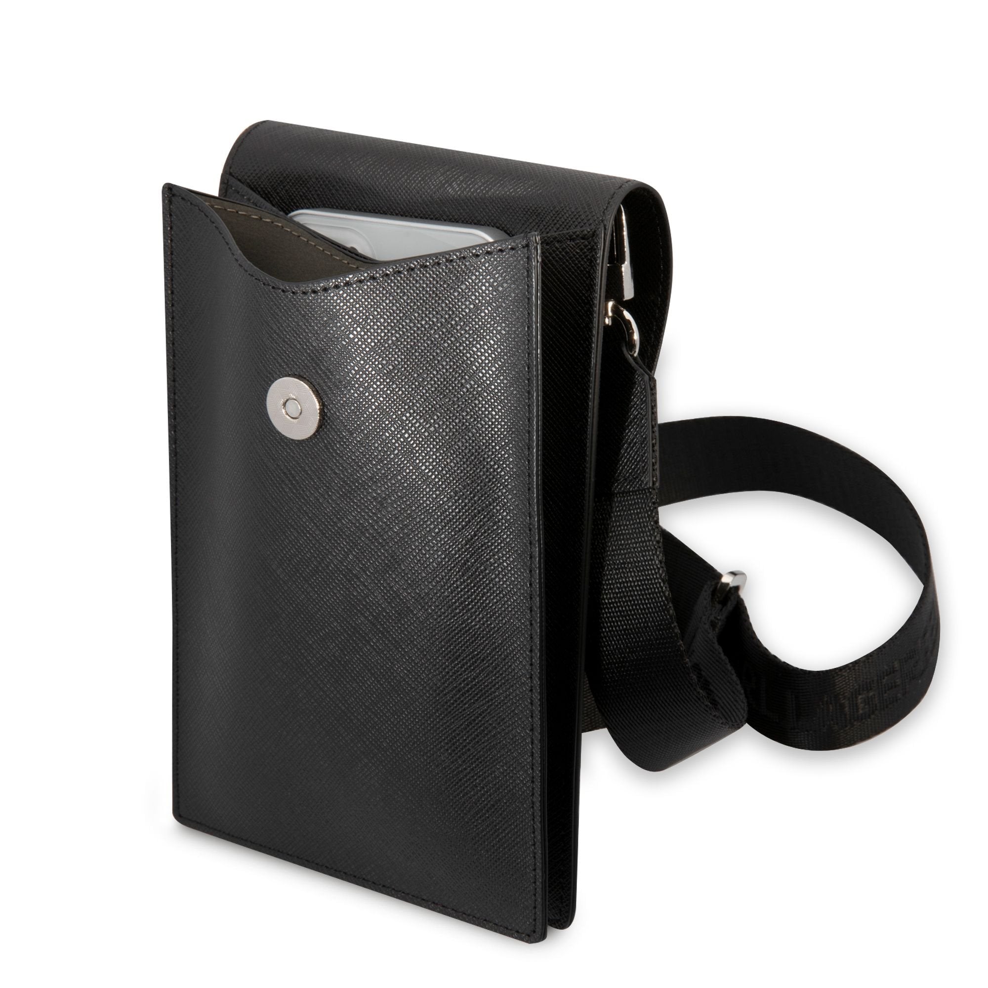 Karl Lagerfeld Embossed Umhängetasche Handytasche