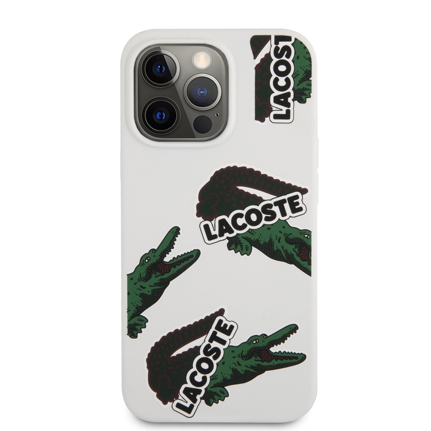 Lacoste Liquid Silicone Allover Pattern Case