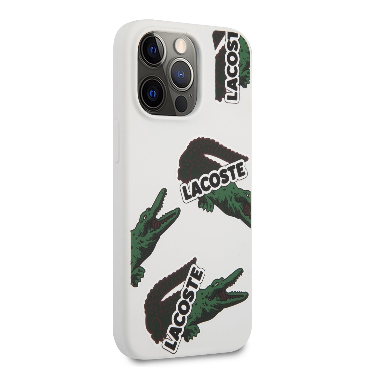 Lacoste Liquid Silicone Allover Pattern Case