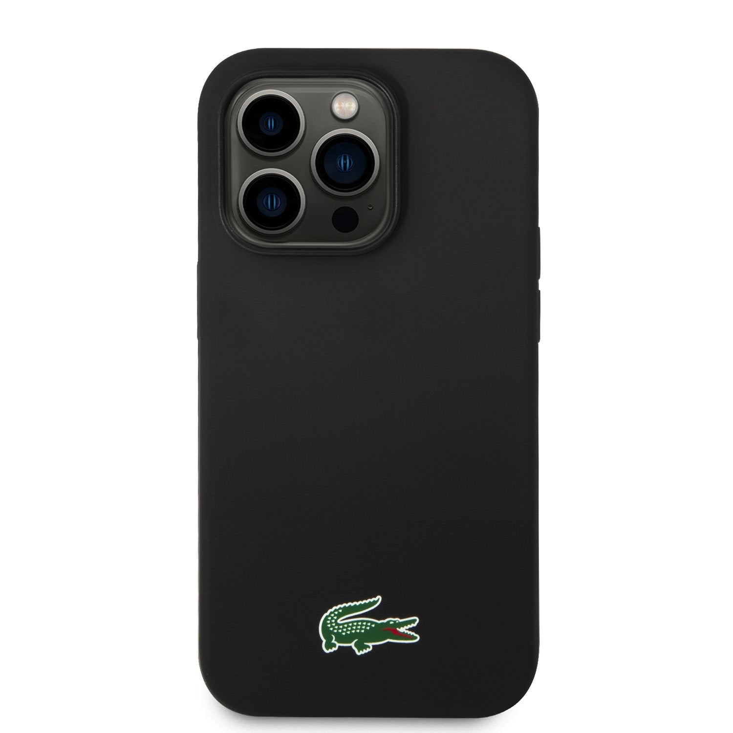 Lacoste Silicone Microfiber Croc Logo MagSafe Case