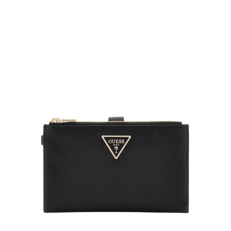 Guess Laurel II Double Zip Organizer Geldbeutel Schwarz