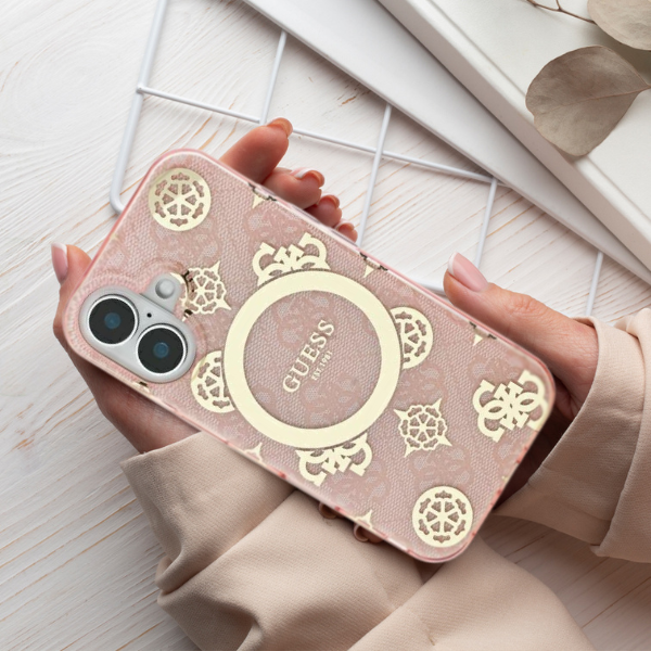 Guess 4G Peony MagSafe Case