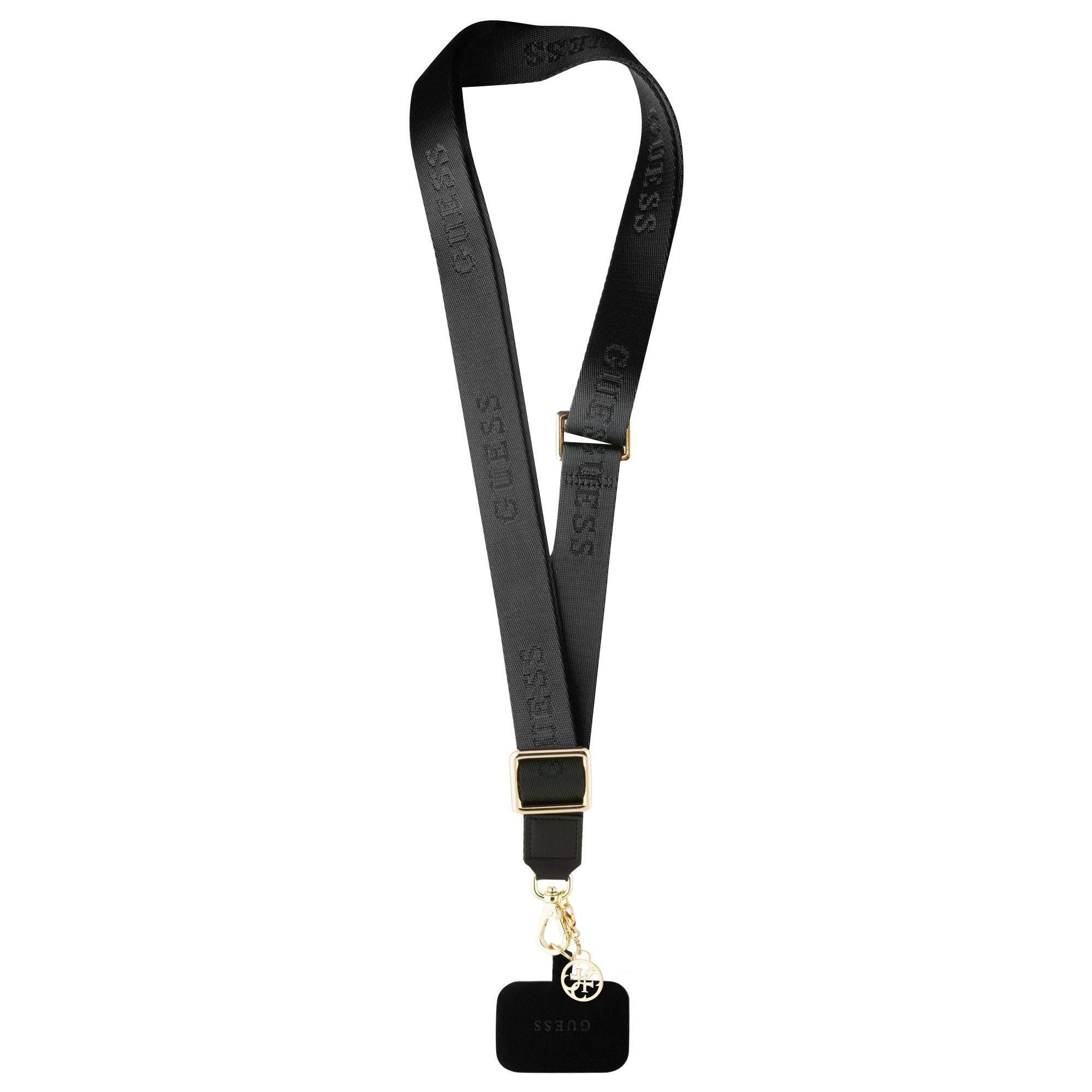 Guess Handykette Abnehmbarer Crossbody mit breitem Gurt