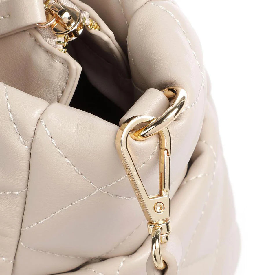Valentino gesteppte Medium Handtasche beige