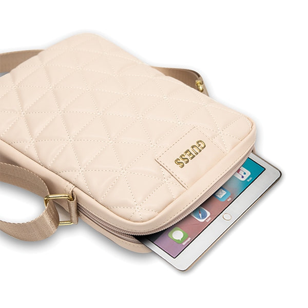 Guess Quilted Umhängetasche - Tablettasche 10 Zoll