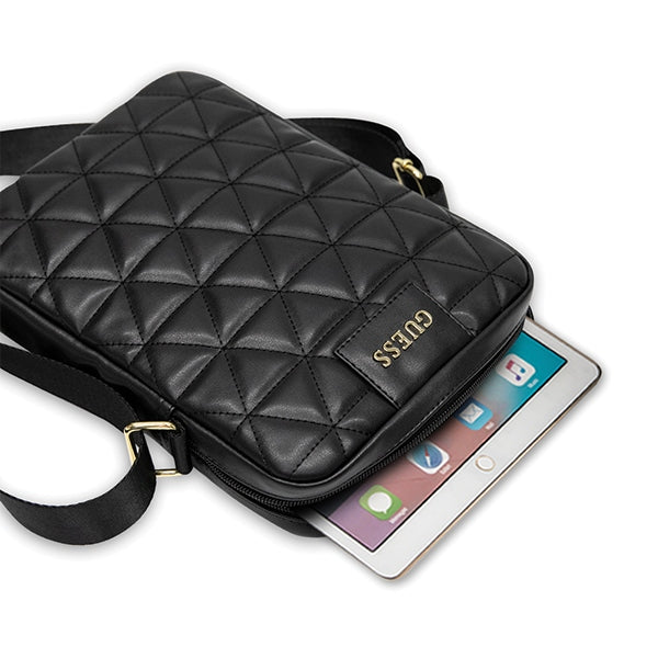 Guess Quilted Umhängetasche - Tablettasche 10 Zoll