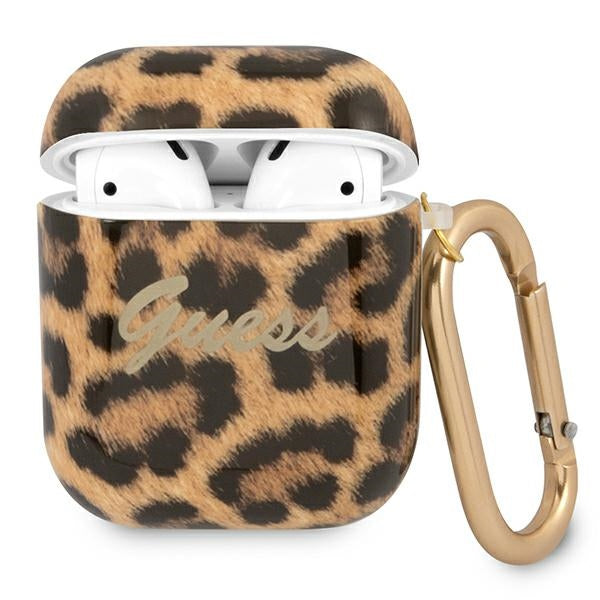 Guess AirPods 1 & 2 - Leopard Case