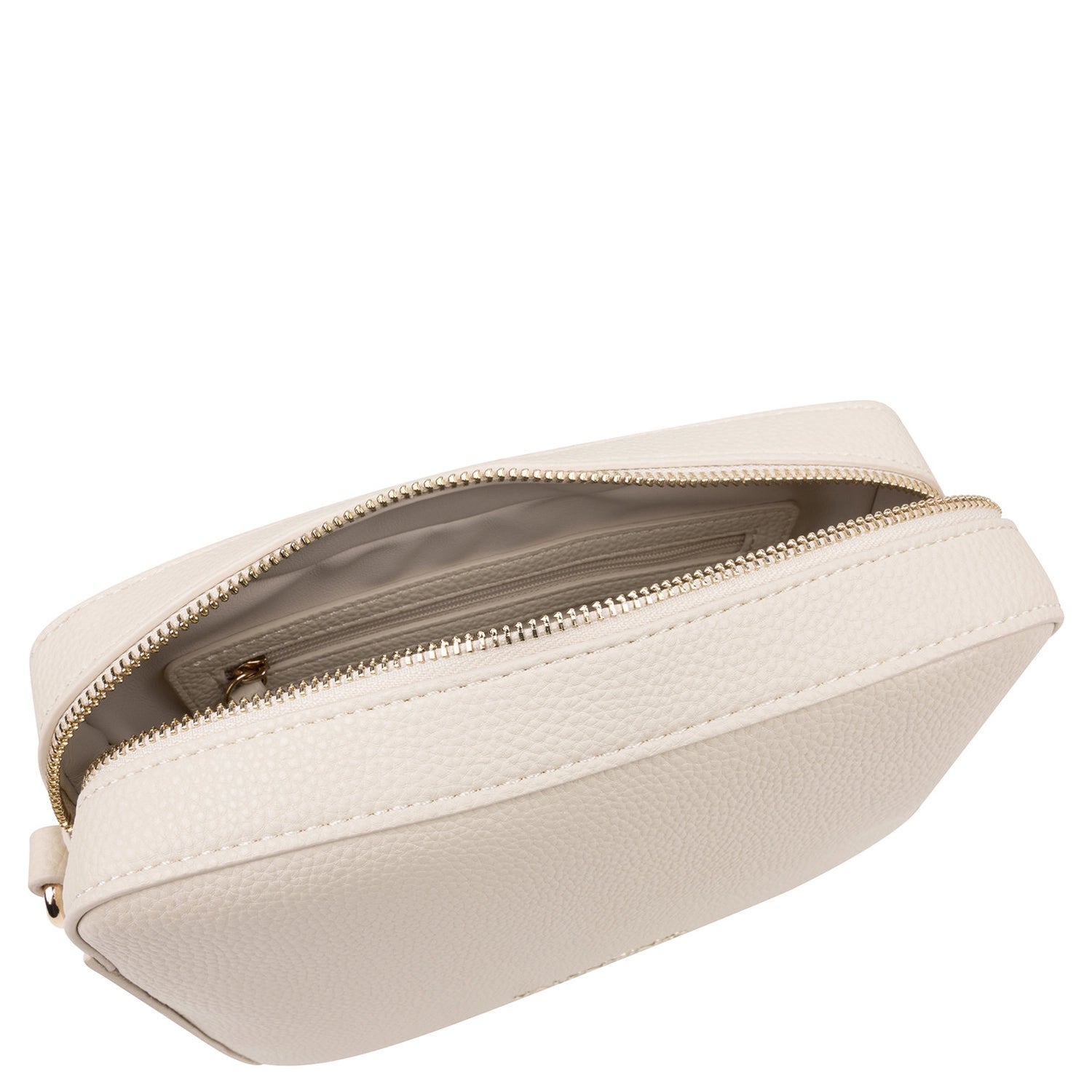 Valentino Brixton Flap Umhängetasche beige