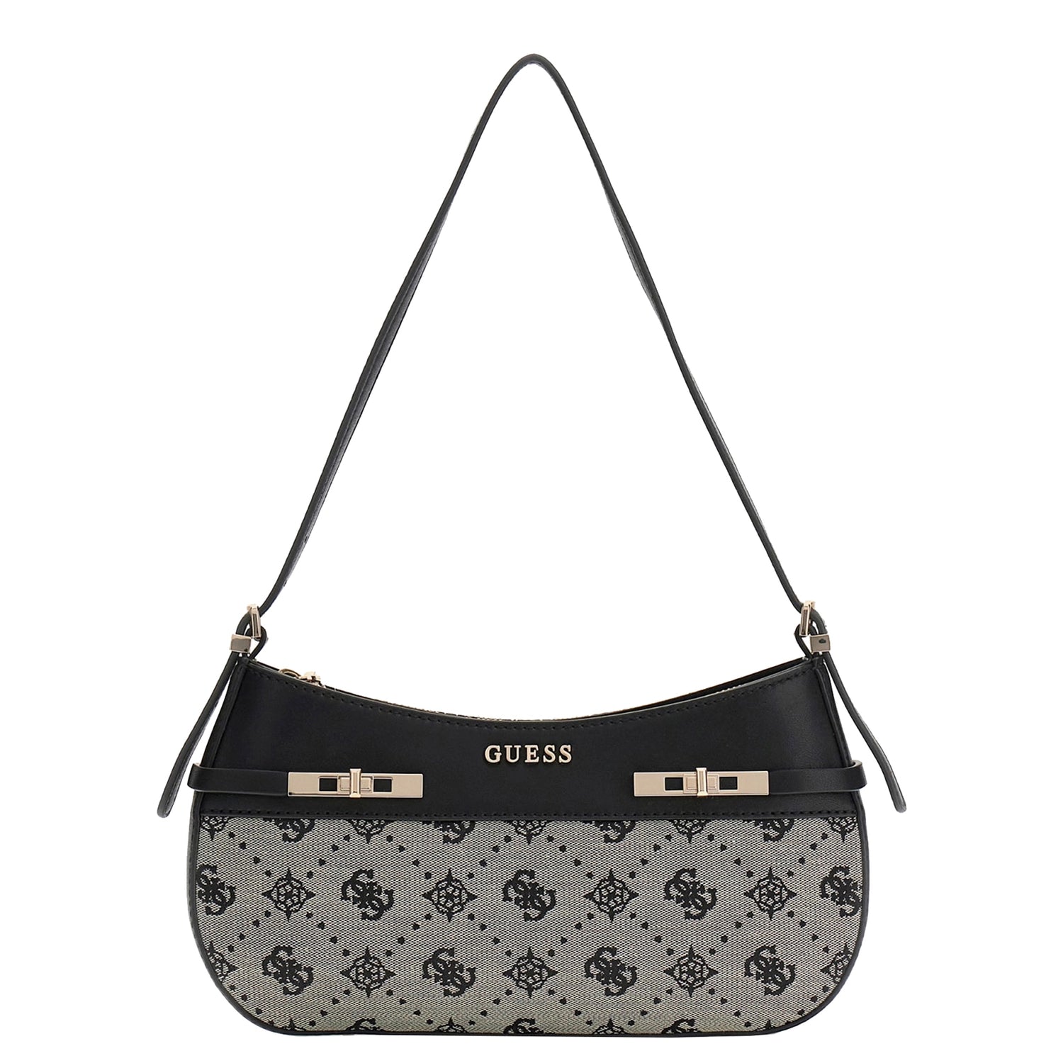 Guess Melinde Schultertasche Schwarz